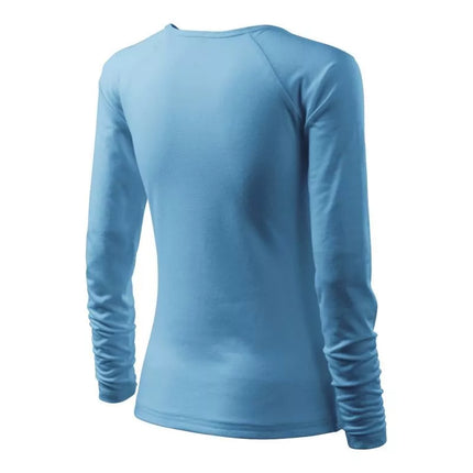 Malfini Elegance marškinėliai moterims MLI-12714, žydros spalvos