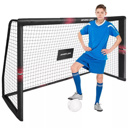 FOOTBALL GOAL WITH NET 180x120x60CM ENERO PRO