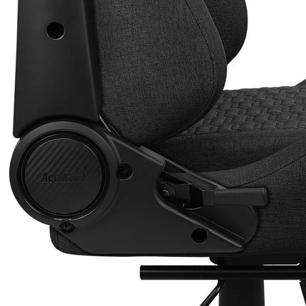 AEROCOOL ROYAL AeroWeave pelenų juoda kėdė