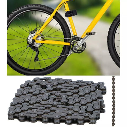 116 narių MTB dviračio grandinė, 6 pavarų, 12,7 x 2,4 mm, Bicycle Gear
