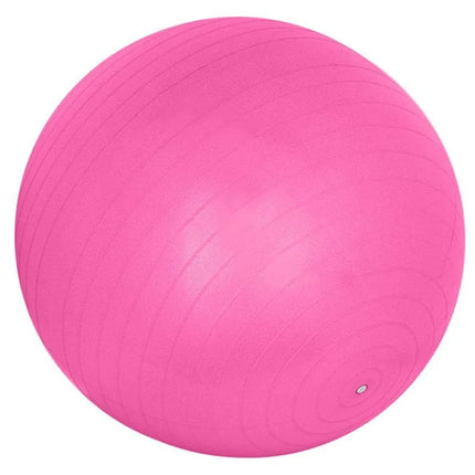 Gimnastikos kamuolys 65cm, sprogimui atsparus, rožinis
