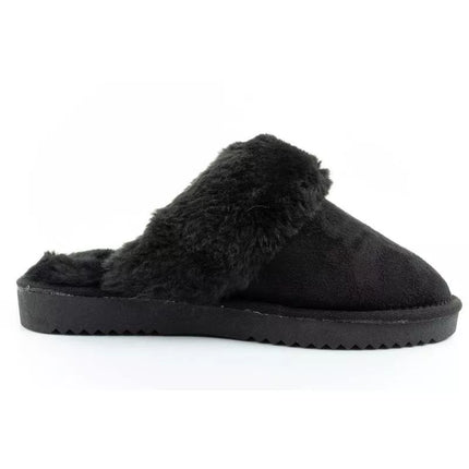 O'neill Pomnio women's slippers, insulated slip-on slippers, fashionable, warm, black