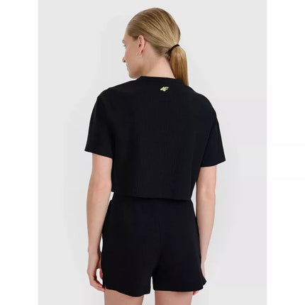 Women's crop top t-shirt 4F 4FWSS25TTSHF1977-20S
