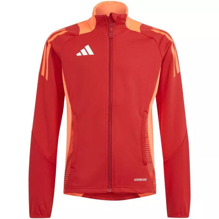 adidas Tiro 24 Competition Training vaikiškas sportinis džemperis raudonai-oranžinis IR5500