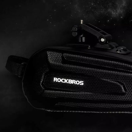 Rockbros B69 dviračio balnelio krepšys 1.8l su lengvo atsegimo sistema - juodas