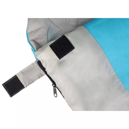 TRAVELER SLEEPING BAG 210X80/50CM BLUE GREY ENERO CAMP