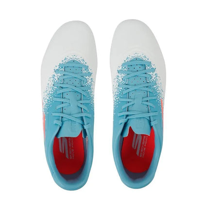 Skechers Razor 1.5 Academy TF Football Shoes Blue and White 252016 WTQP