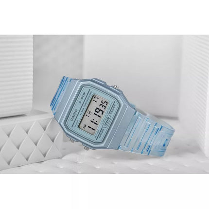 CASIO F-91WS-2 laikrodis + DĖŽUTĖ