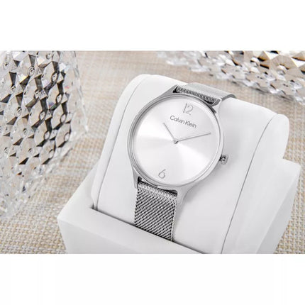 CALVIN KLEIN Timeless Mesh Women's Watch 25200001 + BOX