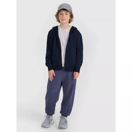 Boy's zip-up hooded sweatshirt 4F 4FJRMM00TSWSM2481-31S