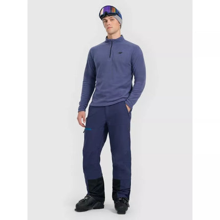 Vyriški termo fleece apatiniai (viršutinė dalis) 4F 4FWAW25UFLEM065-32S