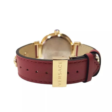 Versace Tribute women's watch red gold - VEVG00620