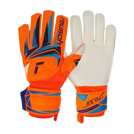 „Reusch Attrakt Advance“ vaikiškos vartininko pirštinės, oranžinės, 5672214 2290