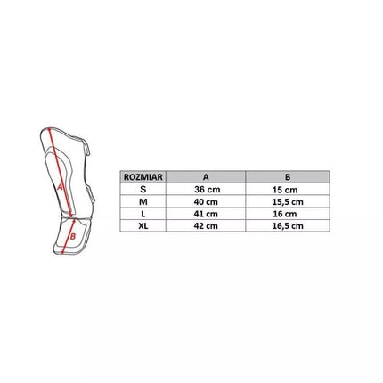 M Shin Guards - Phantom Red