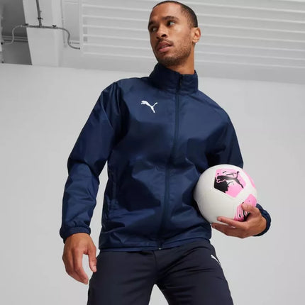 Puma Team Goal All Weather Men's Jacket Navy Blue 659038 06