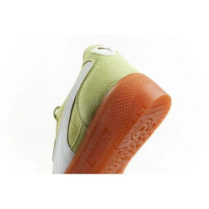 Puma women's shoes sports sneakers Palermo platform fashionable green