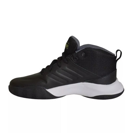 Adidas Ownthegame Kids Wide Cblack/Hireye/Onix Basketball Shoes - EF0308