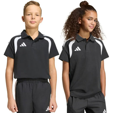 adidas Tiro 26 League Polo Shirt for Kids Black KF3407