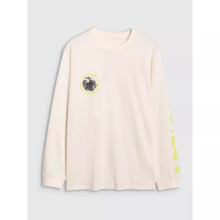 Men's longsleeve regular with print 4F 4FWSS25TLONM392-11S