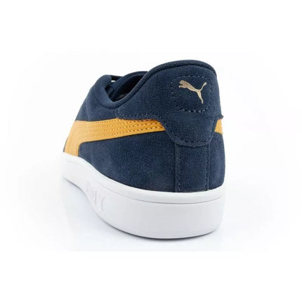 Vyriški sportbačiai Puma Smash 3.0, odiniai, klasikiniai, madingi, tamsiai mėlyni Puma