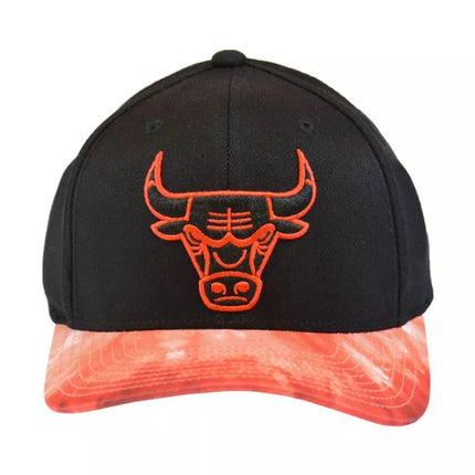 Mitchell & Ness NBA Tie Dye Classic Red Chicago Bulls Snapback Cap - 6HSSFH21HW002-CBUBKRD