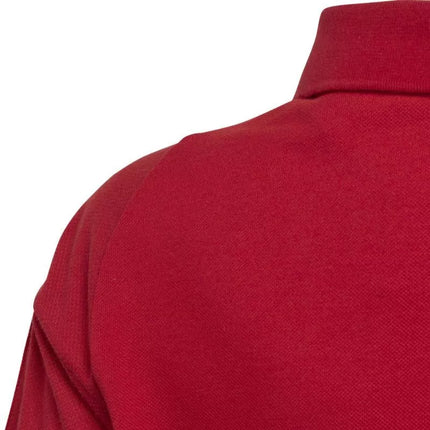 adidas Tiro 23 Competition Cotton Polo T-shirt for kids red HI4715