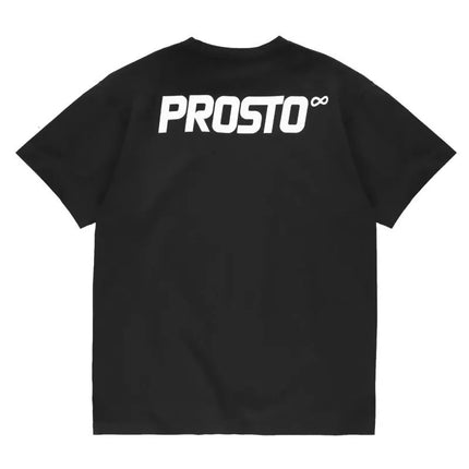 Marškinėliai Prosto Big Log Infinity KL261MTEE1032 juodi L