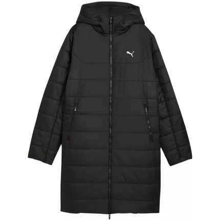Puma ESS moteriška kimšta parka su gobtuvu, juoda 685232 01