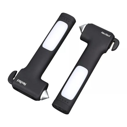 NexTool Gelbėjimo plaktukas NE0140 4-in-1 daugiafunkcis gelbėjimo įrankis