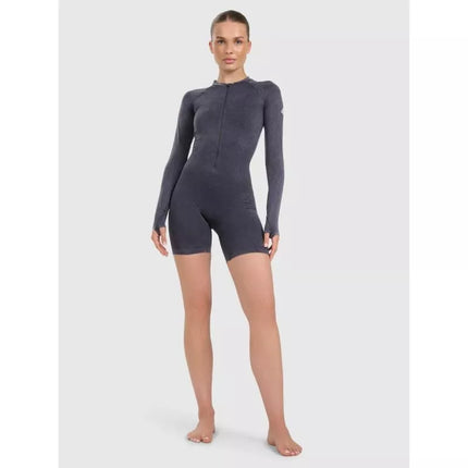 Women's seamless yoga and pilates jumpsuit 4F 4FRAW25TJUMF063-31S