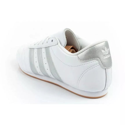 Adidas women's sports shoes Taekwondo Lace white fashionable leather