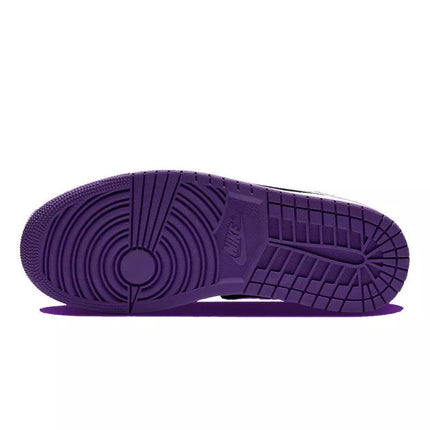 Air Jordan 1 Mid SE Varsity Purple Basketball Shoes - 852542-105