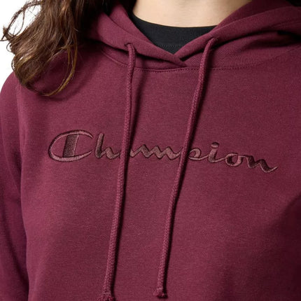 Champion Hooded Sweatshirt Women's Burgundy 118379 RS522