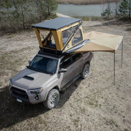 Atsistojanti stoginė Offlander Batwing 270 L smėlio spalvos kairė 2.5 M OFF_ACC_SIDE270_LL