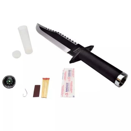 Rambo II Kino Klasika 400 mm peilis su odiniu dėklu