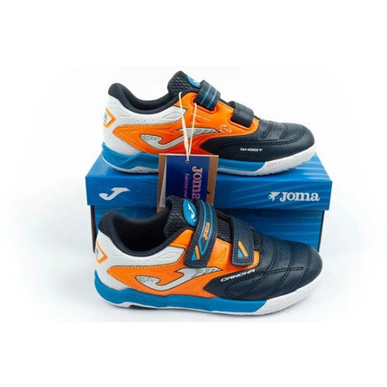 Joma Cancha JR 2633 indoor football sports shoes for children with Velcro
