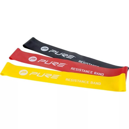 SET OF FITNESS CROSSFIT MINI BANDS 3 PCS PURE 2 IMPROVE