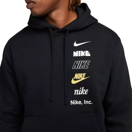 Nike Men's Hoodie Club BB PO Hoodie Mlogo DX0783-010