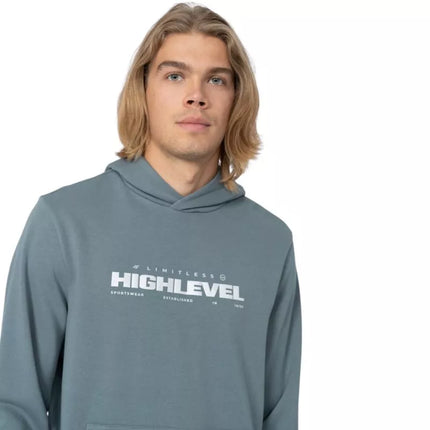 4F "Blizg" 22 Hoodie, vyriškas, dydis S, spalva šviesiai mėlyna