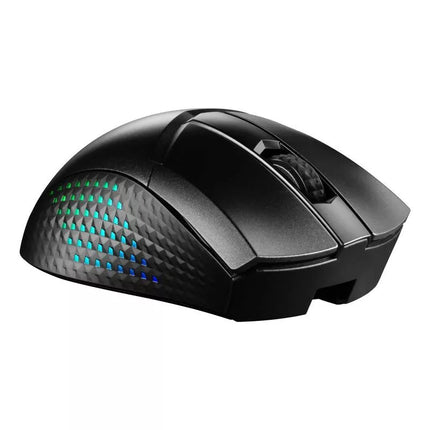 MSI CLUTCH GM51 LENGVA BELAIDĖ Žaidimų pelė Dešinė Rankai RF Belaidis + „Bluetooth“ + USB Type-C Optinė 26000 DPI