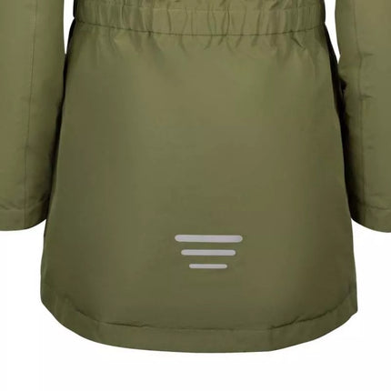 Trollkids Girls Alesund Coat Children's Winter Hooded Jacket Waterproof Down Green (301-323)