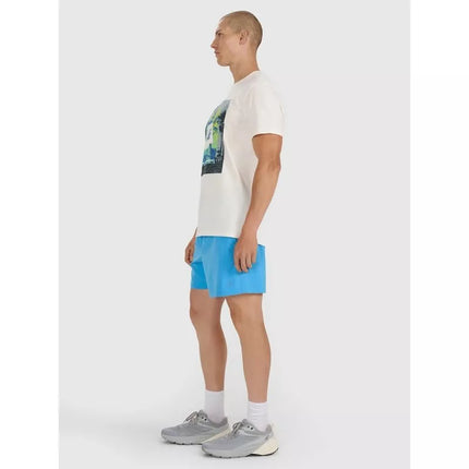 Men's regular printed T-shirt 4F 4FRSS25TTSHM2846-12S
