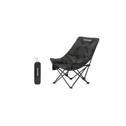 Jūros žvaigždės stiliaus kempingo kėdė 001 cnk2450jj020-black NATUREHIKE