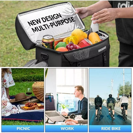Rockbros 11l Insulated Bike Trunk Bag