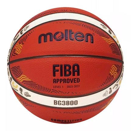 Molten Eurobasket 2025 replika krepšinio kamuolys B7G3800-E5Z