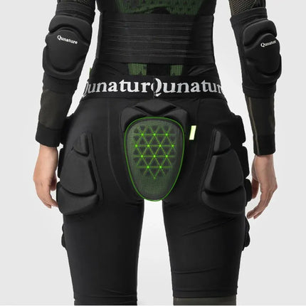 Qunature Ski Hip Protectors - Advanced XL Skis Snowboard Skates - Black