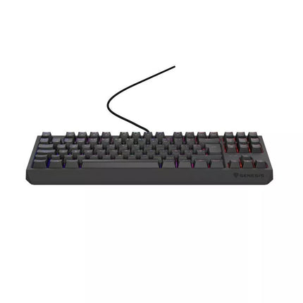 GENESIS Thor 230 TKL žaidimų klaviatūra USB Ispaniška QWERTY Juoda