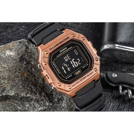 Vyriškas laikrodis CASIO W-218HM-5BVDF + dėžutė