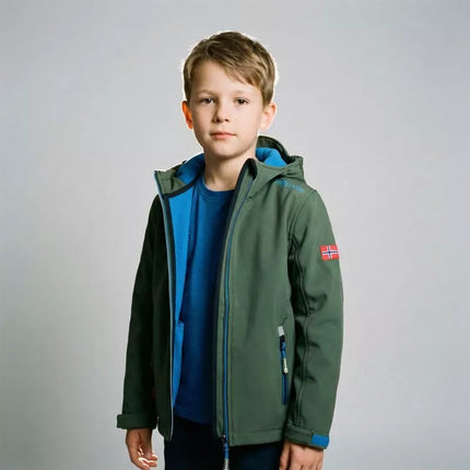 Trollkids Vaikiška Trollfjord striukė Jr 161-348 softshell striukė