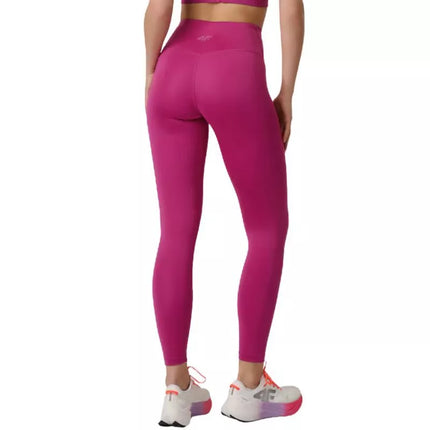 Women's leggings 4F FNK F418 pink 4FWSS26TFTIF418 54S